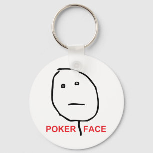 Poker-Seite (Text) Schlüsselanhänger