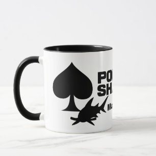 Poker Shark individuelle Name Tasse