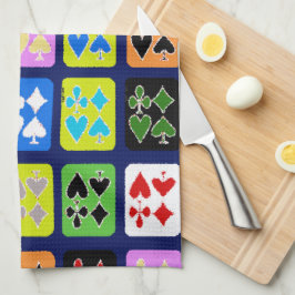 Poker Solitaire Spades Geschirrtuch