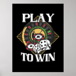 Poker spielen zu gewinnen poster