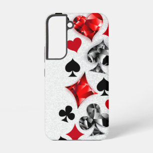 Poker Spieler Zocker Spielkartenfarben Las Vegas Samsung Galaxy Hülle