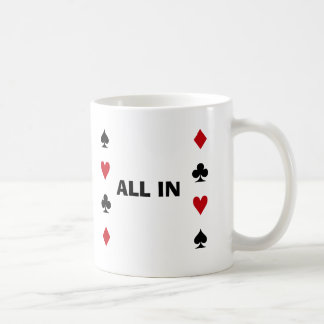 Poker-Süchtiger Tasse