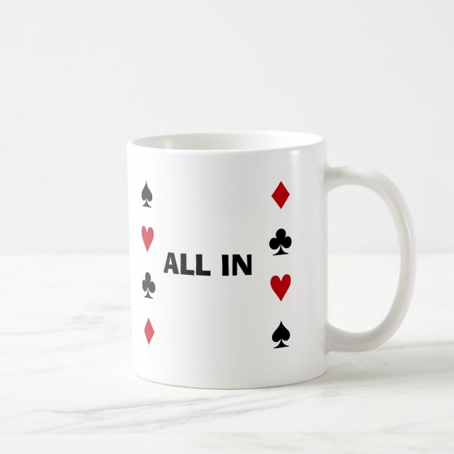Poker-Süchtiger Tasse (Rechts)