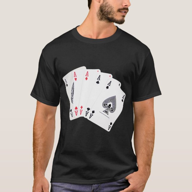 Poker T-Shirt (Vorderseite)