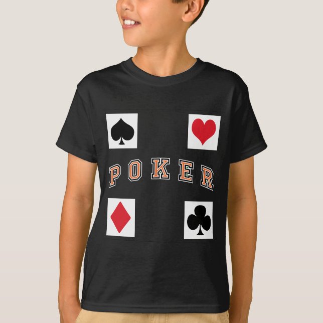 Poker T-Shirt (Vorderseite)