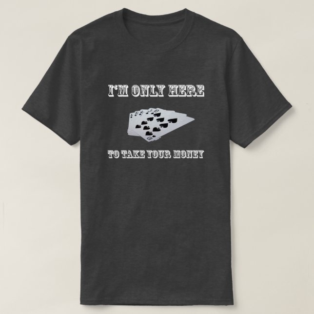 Poker T - Shirt (Design vorne)