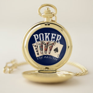 Poker Taschenuhr