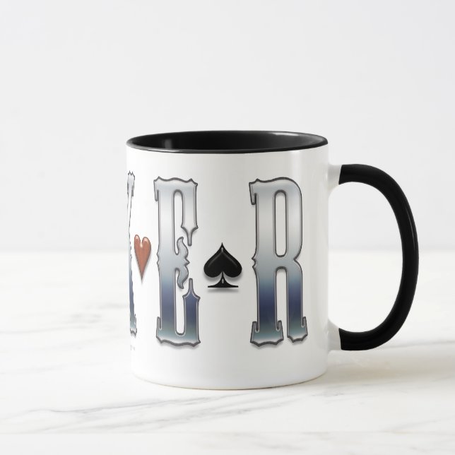Poker Tasse (Rechts)