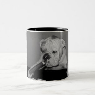 Poker-Tasse Zweifarbige Tasse