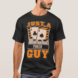 Poker Texas Holdem Glücksspiel Karten - Spieler nu T-Shirt