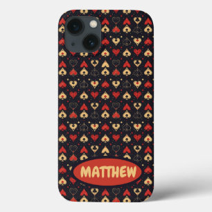 Poker Thema Spielkarten Geschenk iPhone Hülle Case