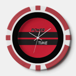 Poker Time Red Black Pokerchips