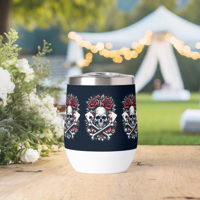 Poker-Totenschädel  (Hochzeit (gedreht))