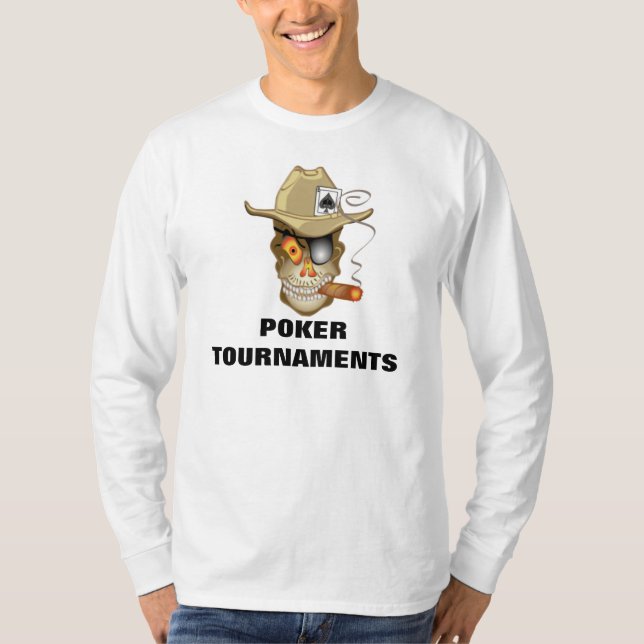 POKER TOURNAMENS T-Shirt (Vorderseite)