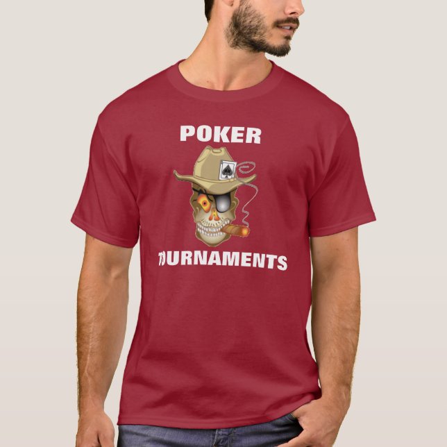 POKER TOURNAMENS T-Shirt (Vorderseite)