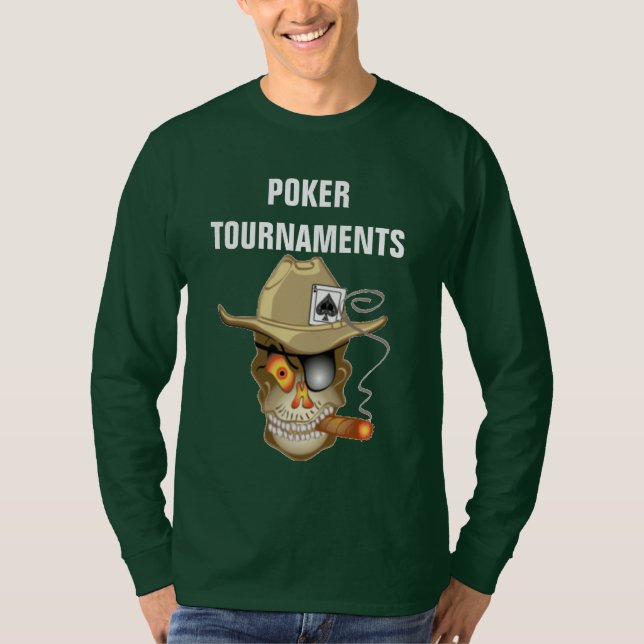 Poker TOURNAMENS T-Shirt (Vorderseite)