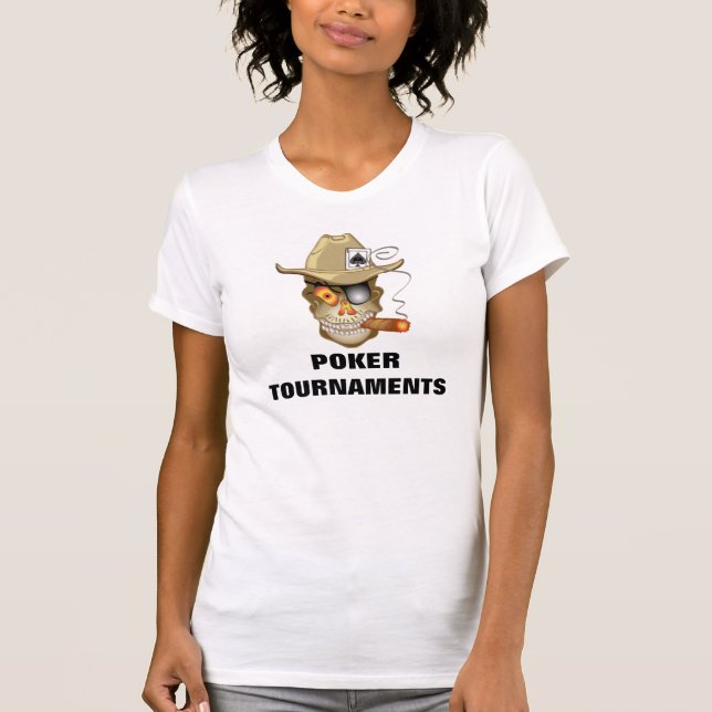 POKER TOURNAMENS T-Shirt (Vorderseite)