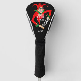 Poker-Treiberabdeckung - Anpassbar - Poker Joker Golf Headcover