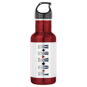 Poker Trinkflasche
