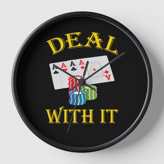 Poker Uhr (Vorderseite)