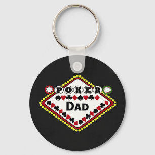 Poker-Vater Schlüsselanhänger