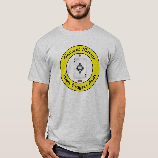 Poker-Verein T-Shirt (Vorderseite)