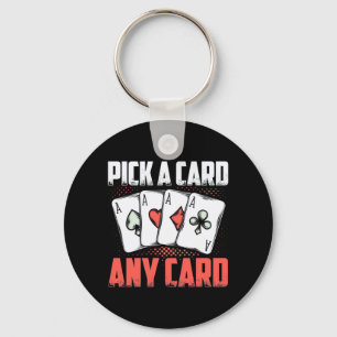 Poker Wählen Sie eine Karte aus. Schlüsselanhänger