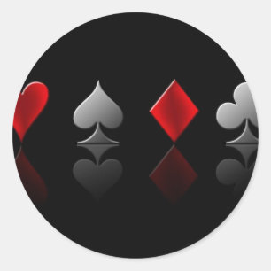 poker-wallpaper-6 runder aufkleber