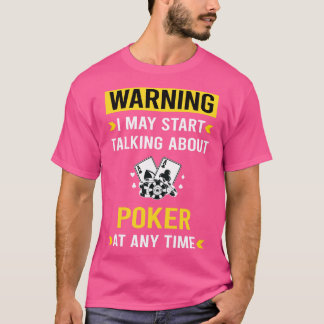 Poker warnen T-Shirt