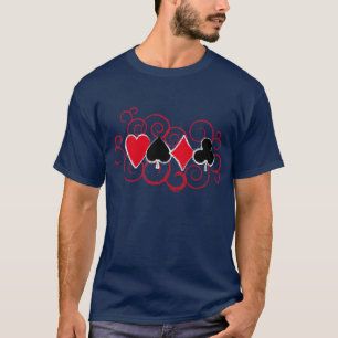 Poker-Wirbel T-Shirt
