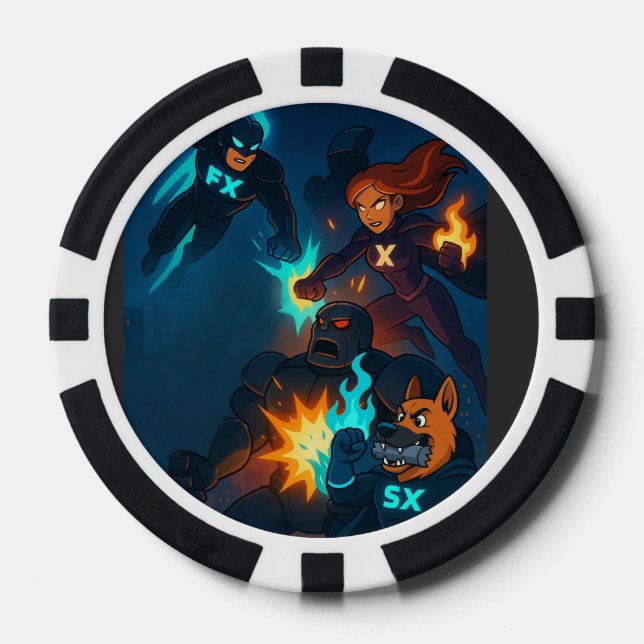 Pokerchip Pokerchips (Vorderseite)