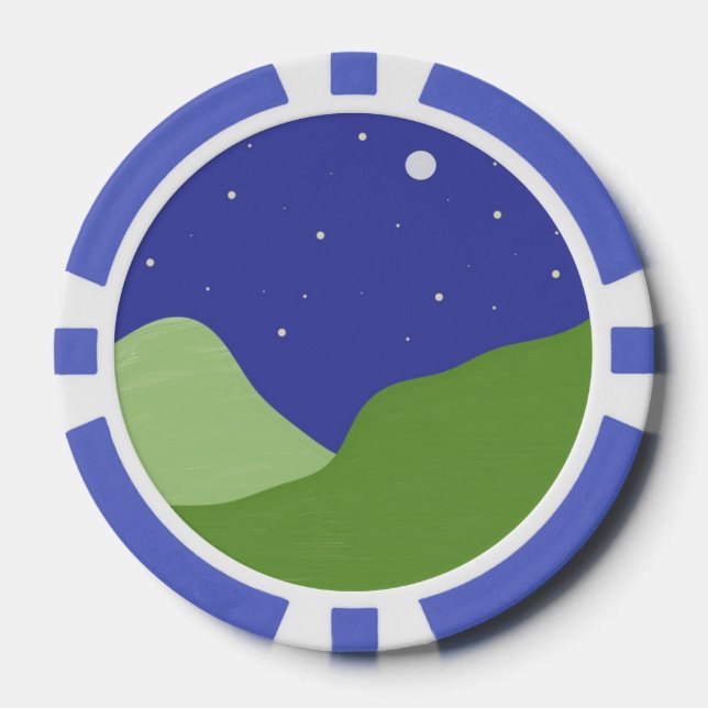 Pokerchip Pokerchips (Vorderseite)