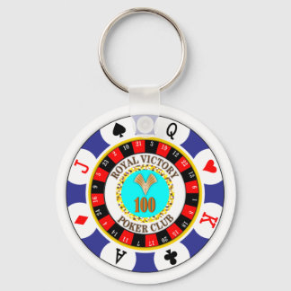 Pokerchip Schlüsselanhänger