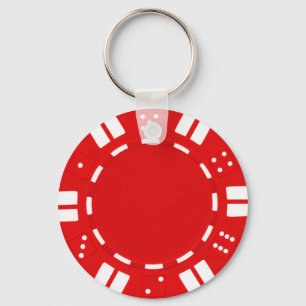 Pokerchip-Schlüsselkette Schlüsselanhänger