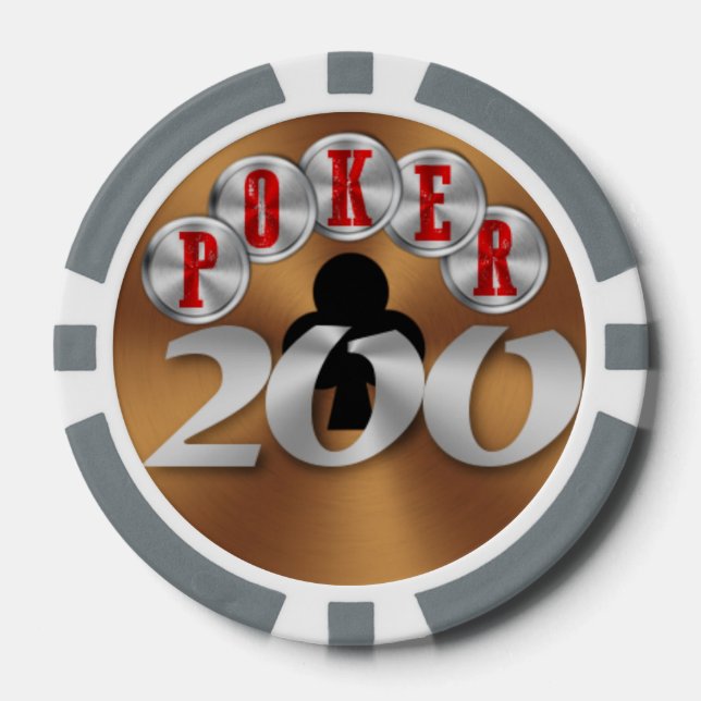 Pokerchips 200 (Vorderseite)
