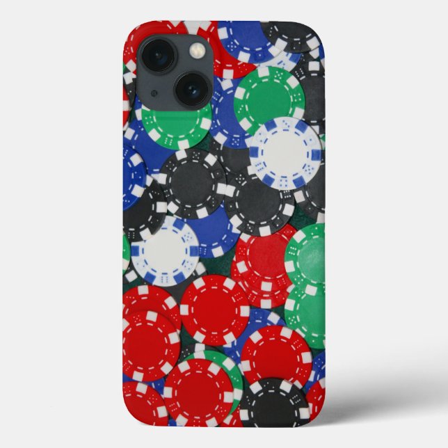 Pokerchips Case-Mate iPhone Hülle (Rückseite)