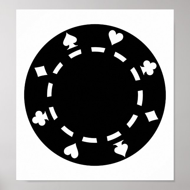 Pokerchips Poster (Vorne)