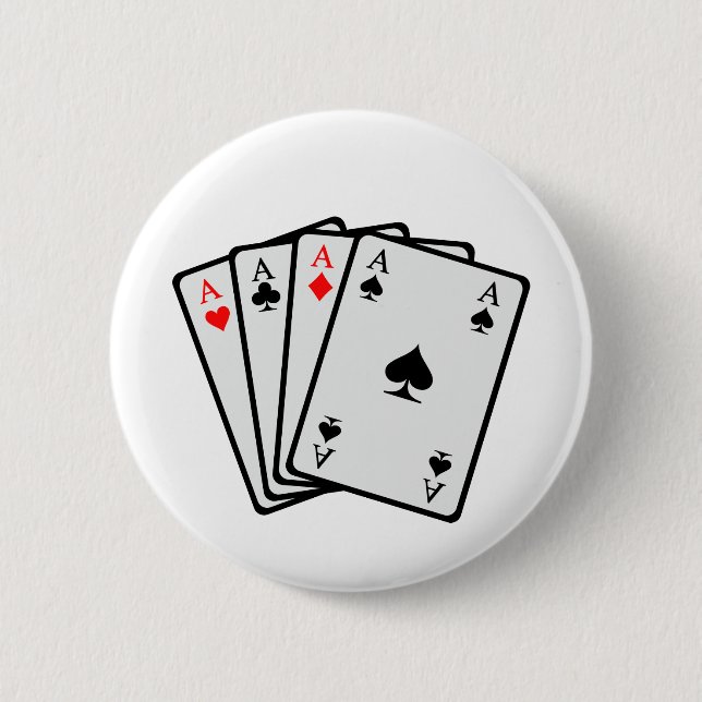 Pokerkarten Button (Vorderseite)