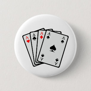 Pokerkarten Button