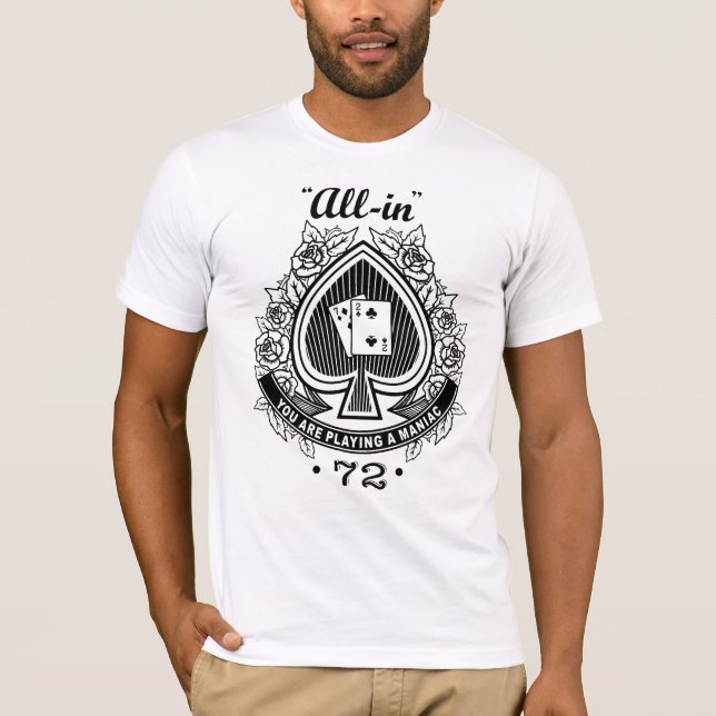 PokerManiac T-Shirt (Vorderseite)