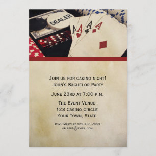 Pokernight Einladung