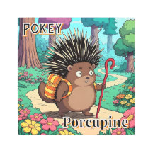 Pokey Porcupine | Niedlicher Cartoon Kids Kinderzi
