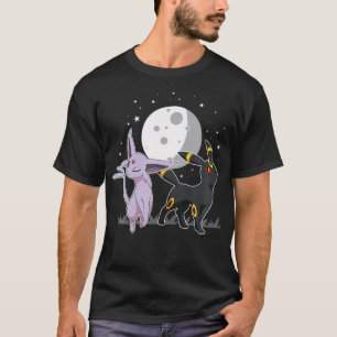 Pokmon - Celestial Espeon und Umbreon T-Shirt