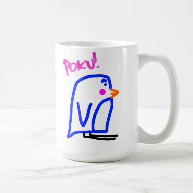 Poku Penguin-Tasse Kaffeetasse (Rechts)