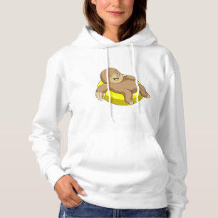 Pol beim Baden mit Lifebuoy Hoodie