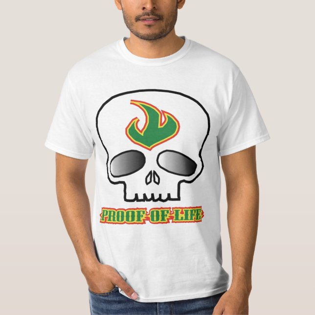 POL-LOGO RASTA T-Shirt (Vorderseite)