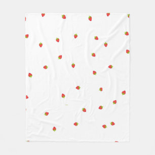 Polabdeckung Strawberry Fleecedecke