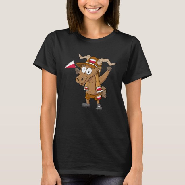 Poland Capricorn fan T-Shirt (Vorderseite)