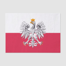Poland, Eagle, Polish Flag tissue paper Seidenpapier