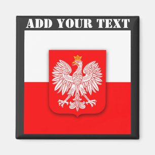 Poland Flag World Cup 2022 Football Soccer Magnet